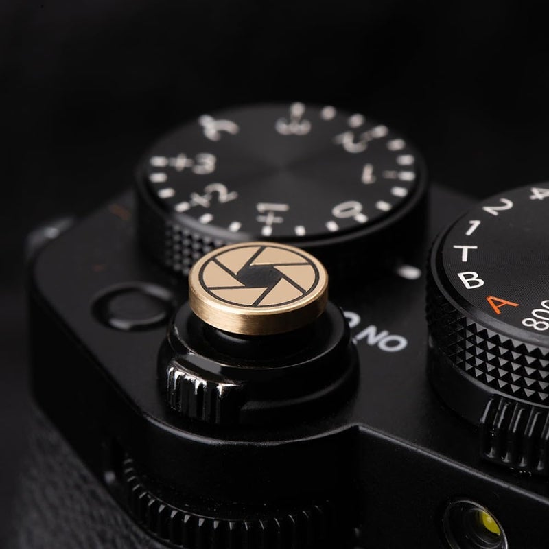 DBZZ Pure Copper Aperture Camera Shutter Button, Suitable for Fuji X100V X100F XE4 XE3 XT5 XT4 XT30 for Nikon ZF ZFC - Image 4